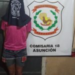 Mujer es aprehendida tras herir a su hermano con un arma blanca en Asunción