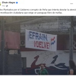 Efraín Alegre denuncia maniobra del Gobierno para desviar la atención de las protestas