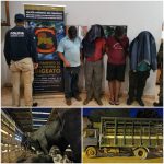 Detienen a cuatro personas y se incauta camión con ganado de dudosa procedencia en Arroyos y Esteros