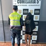 Joven detenida por asaltar a una anciana en Hernandarias