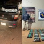 Incautan 148 kilos de marihuana prensada tras persecución en Campo Agua’e
